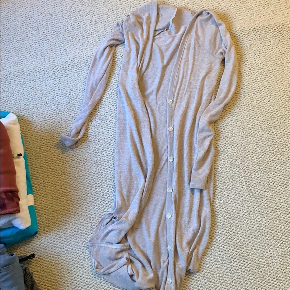 So brand long cardigan